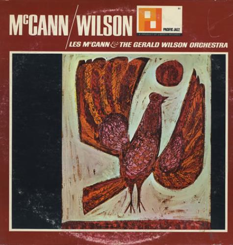 Les McCann McCann / Wilson vinyl LP album (LP record) US L~MLPMC364229