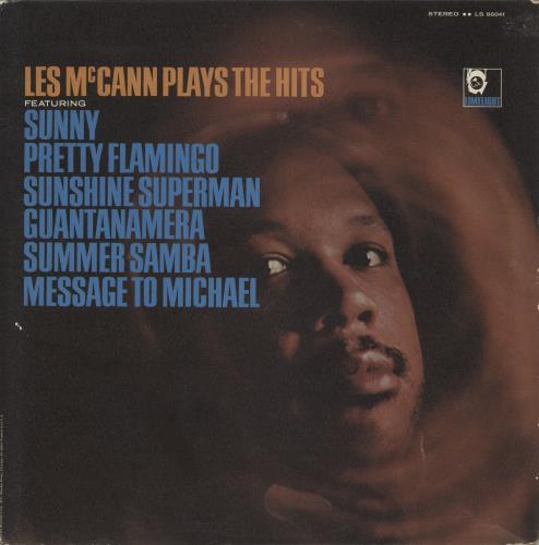 Les McCann Plays The Hits vinyl LP album (LP record) US L~MLPPL882921
