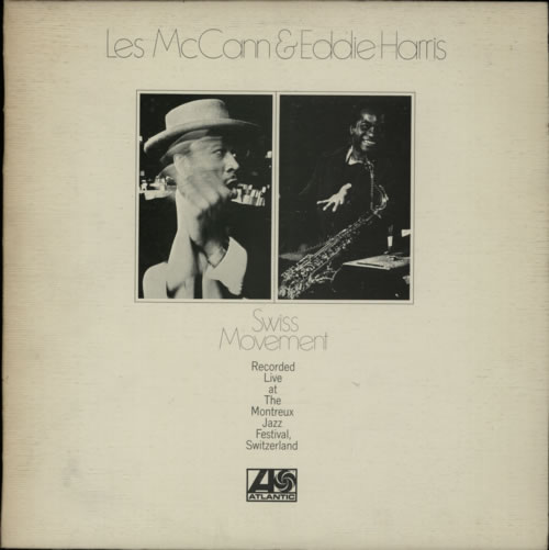 Les McCann Swiss Movement vinyl LP album (LP record) UK L~MLPSW604441