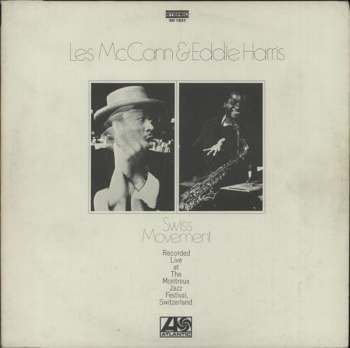 Les McCann Swiss Movement vinyl LP album (LP record) US L~MLPSW668281