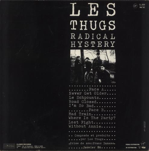 Les Thugs Radical Hystery vinyl LP album (LP record) French LYXLPRA864187