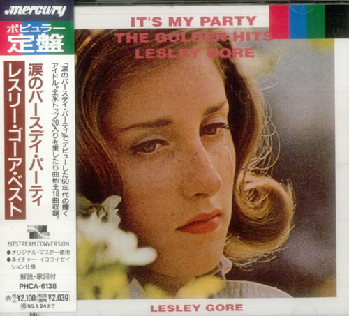 Lesley Gore It's My Party: The Golden Hits CD album (CDLP) Japanese LGOCDIT545720