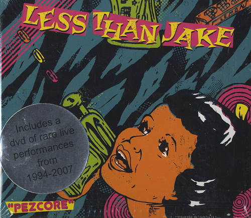 Less Than Jake Pezcore 2-disc CD/DVD set US LJA2DPE439917