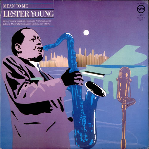 Lester Young Mean To Me 2-LP vinyl record set (Double LP Album) US LYJ2LME533695
