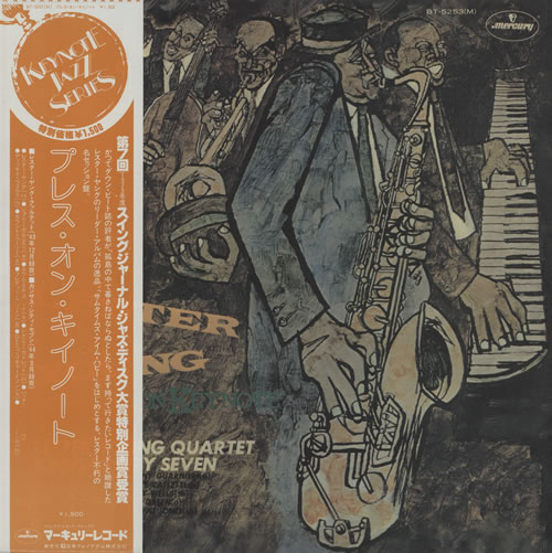 Lester Young Pres On Keynote vinyl LP album (LP record) Japanese LYJLPPR581594