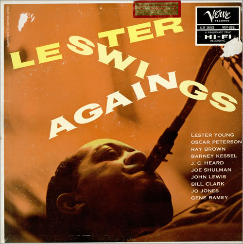 Lester Young Swings Again vinyl LP album (LP record) US LYJLPSW462969