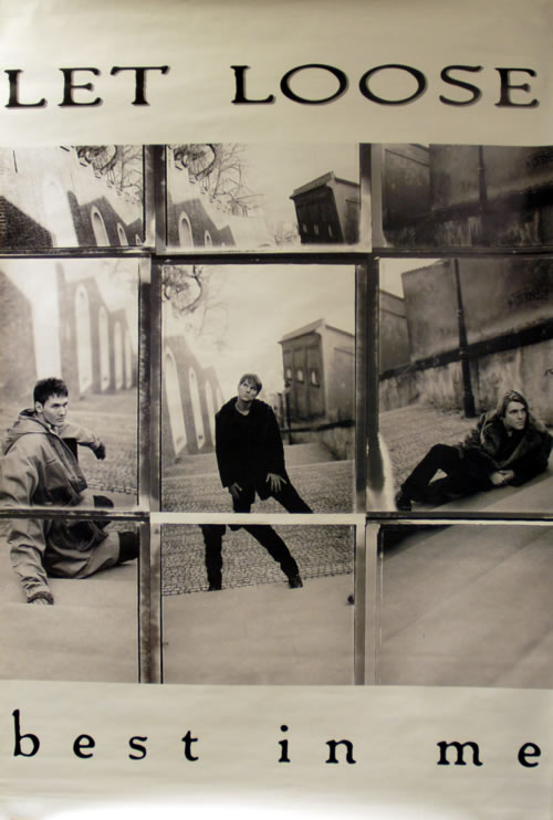 Let Loose Best In Me poster UK LETPOBE68613