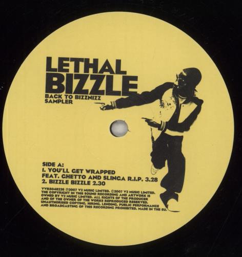 Lethal Bizzle Back To Bizznizz Sampler 12" vinyl single (12 inch record / Maxi-single) UK OE312BA854963