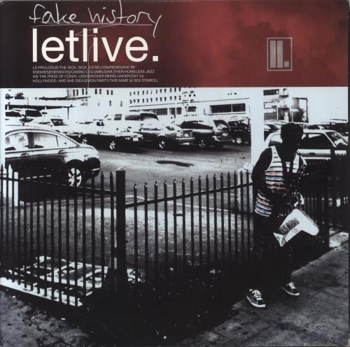 Letlive Fake History 2-LP vinyl record set (Double LP Album) US L9V2LFA863508