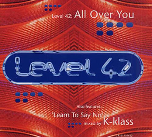 Level 42 All Over You + Mixes CD single (CD5 / 5") UK L42C5AL27773