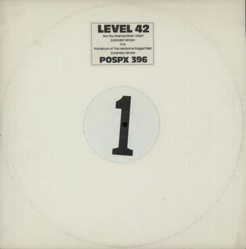 Level 42 Are You Hearing 12" vinyl single (12 inch record / Maxi-single) UK L4212AR28277