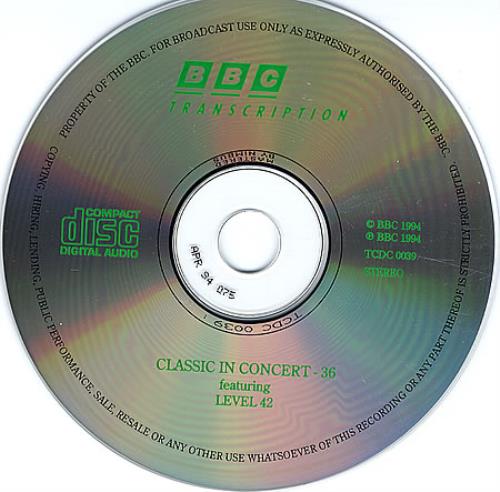 Level 42 Classic In Concert 36 CD album (CDLP) UK L42CDCL367707