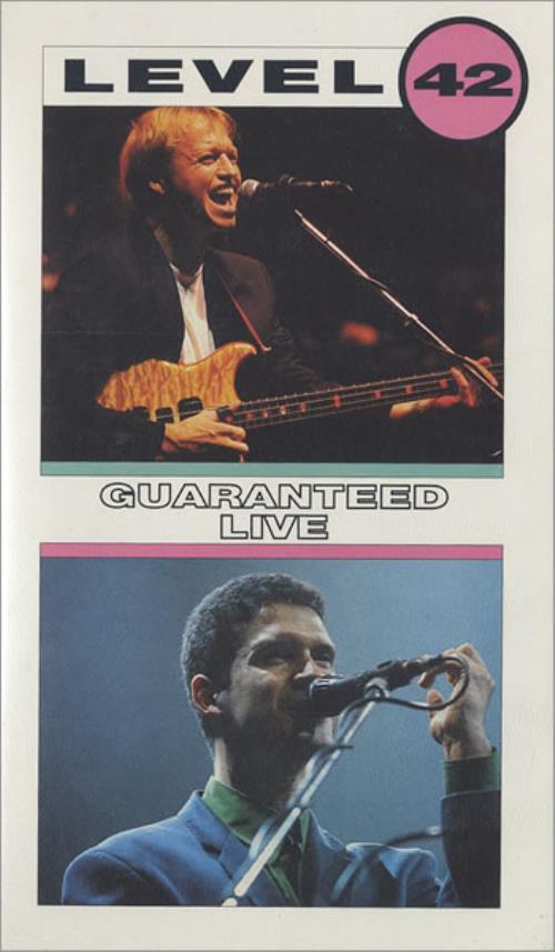 Level 42 Guaranteed Live video (VHS or PAL or NTSC) UK L42VIGU444997