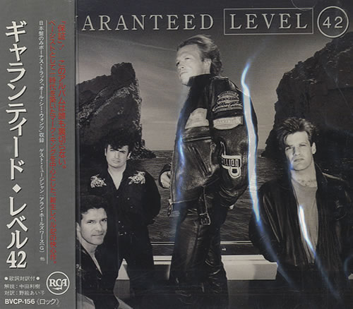 Level 42 Guaranteed CD album (CDLP) Japanese L42CDGU03643