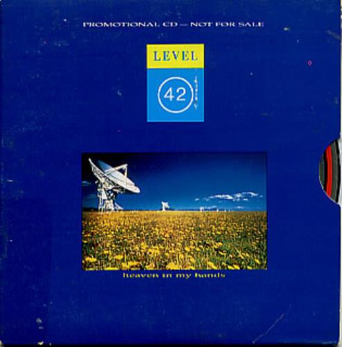 Level 42 Heaven In My Hands CD single (CD5 / 5") US L42C5HE11334