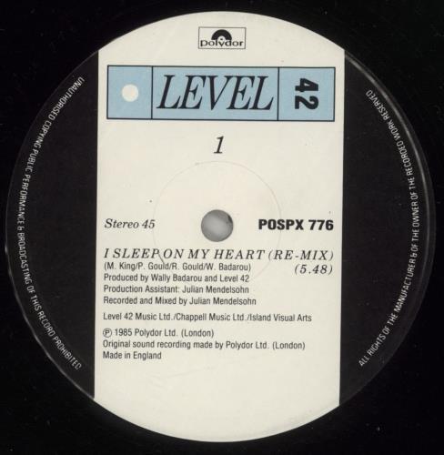 Level 42 Leaving Me Now 12" vinyl single (12 inch record / Maxi-single) UK L4212LE27852