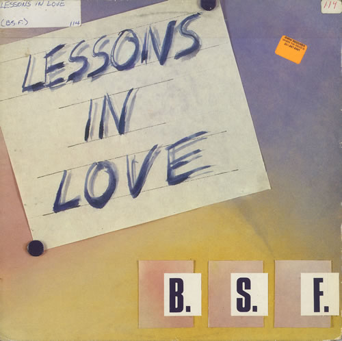 Level 42 Lessons In Love 12" vinyl single (12 inch record / Maxi-single) Italian L4212LE445041