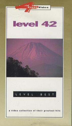 Level 42 Level Best video (VHS or PAL or NTSC) UK L42VILE282141