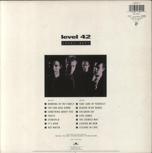 Level 42 Level Best vinyl LP album (LP record) Dutch L42LPLE409953