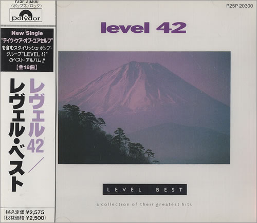 Level 42 Level Best CD album (CDLP) Japanese L42CDLE439880