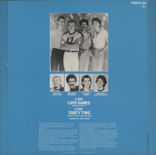 Level 42 Love Games - P/s 12" vinyl single (12 inch record / Maxi-single) UK L4212LO52538