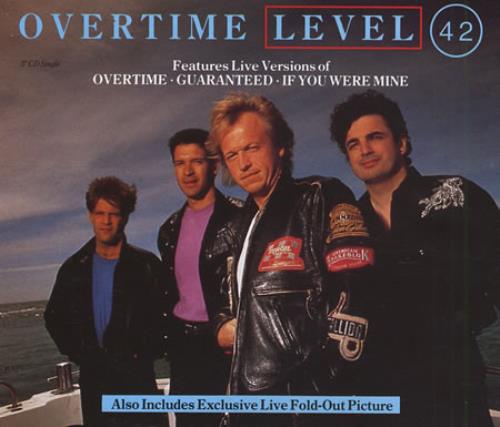 Level 42 Overtime CD single (CD5 / 5") UK L42C5OV20629