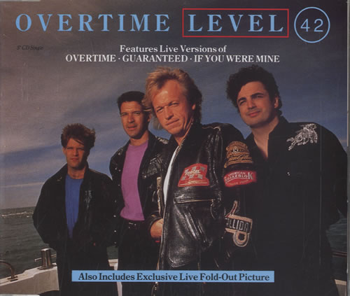 Level 42 Overtime 2-CD single set (Double CD single) UK L422SOV471265