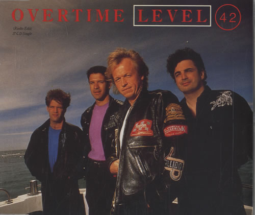 Level 42 Overtime 2-CD single set (Double CD single) UK L422SOV471265