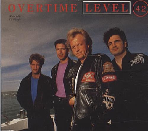 Level 42 Overtime CD single (CD5 / 5") UK L42C5OV61664