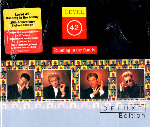 Level 42 Running In The Family - 25th Anniversary Deluxe Edition 2 CD album set (Double CD) UK L422CRU596080