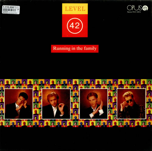 Level 42 Running In The Family vinyl LP album (LP record) Czech L42LPRU444444
