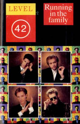 Level 42 Running In The Family cassette album US L42CLRU463502