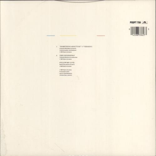 Level 42 Something About You 10" vinyl single (10 inch record) UK L4210SO02560