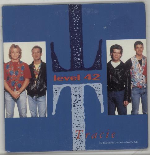 Level 42 Tracie CD single (CD5 / 5") US L42C5TR78855