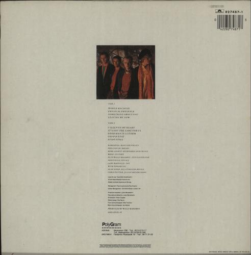 Level 42 World Machine vinyl LP album (LP record) Greek L42LPWO671216