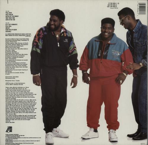 Levert Just Coolin' vinyl LP album (LP record) German VR2LPJU763315