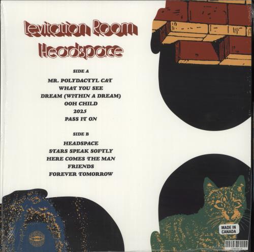 Levitation Room Headspace - Sea Blue Vinyl vinyl LP album (LP record) US -NYLPHE885351