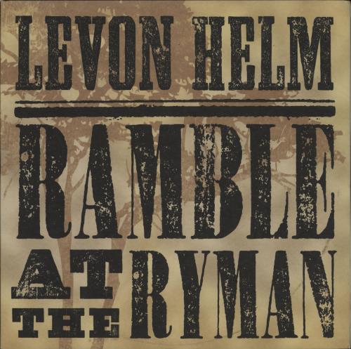 Levon Helm Ramble At The Ryman 2-LP vinyl record set (Double LP Album) US VHE2LRA751390