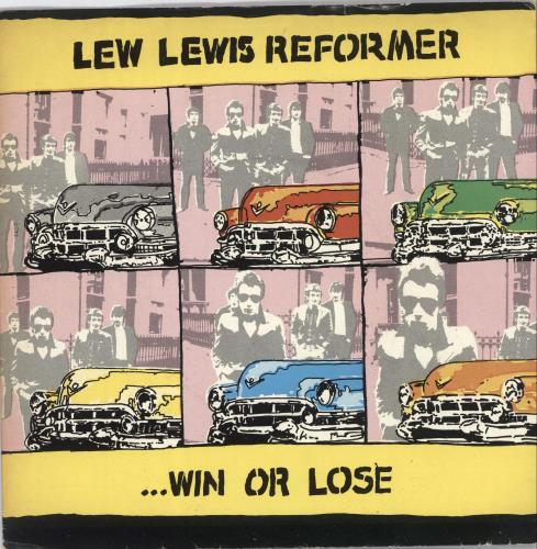 Lew Lewis Reformer Win Or Lose 7" vinyl single (7 inch record / 45) UK OK207WI703339