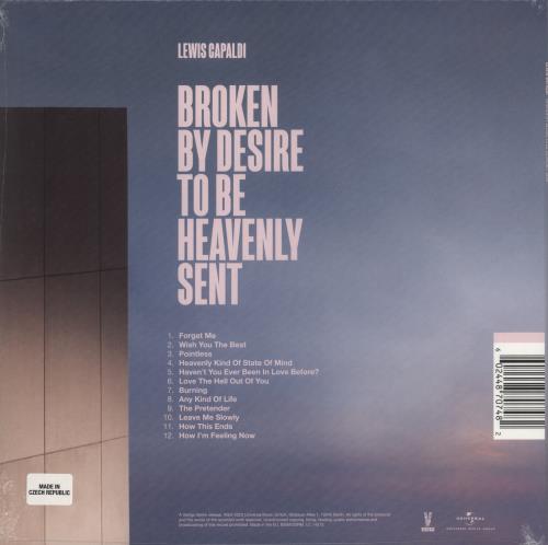 Lewis Capaldi Broken By Desire To Be Heavenly Sent - Sealed vinyl LP album (LP record) UK ZY4LPBR873031