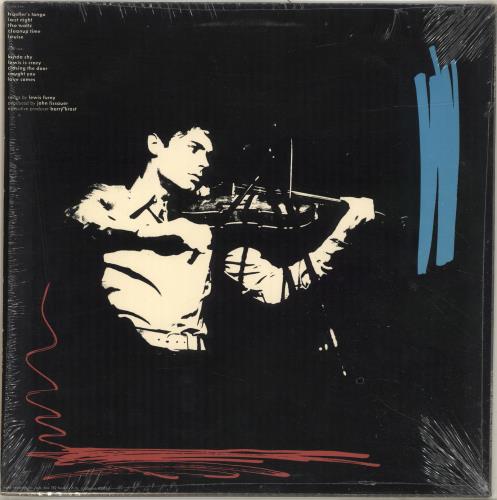 Lewis Furey Lewis Furey vinyl LP album (LP record) US O-9LPLE697372