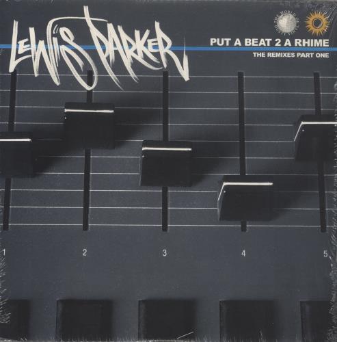 Lewis Parker Put A Beat 2 A Rhime - Promo 2-LP vinyl record set (Double LP Album) UK O222LPU855128