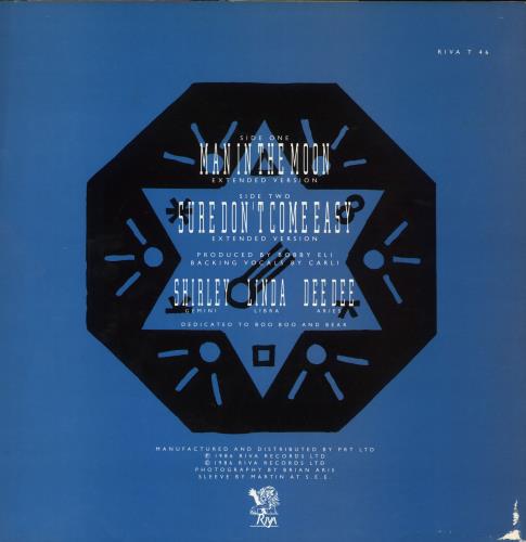 Lewis Sisters Man In The Moon 12" vinyl single (12 inch record / Maxi-single) UK 1EW12MA749944