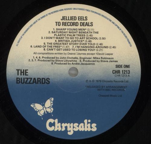 Leyton Buzzards Jellied Eels To Record Deals - 'Special Price' Stickered vinyl LP album (LP record) UK VKKLPJE795252