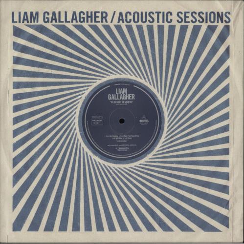 Liam Gallagher Acoustic Sessions - Blue & Silver Vinyl - RSD25 vinyl LP album (LP record) UK LGLLPAC877461