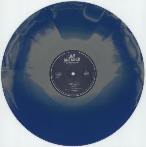 Liam Gallagher Acoustic Sessions - Blue & Silver Vinyl - RSD25 vinyl LP album (LP record) UK LGLLPAC877461