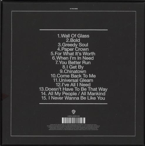 Liam Gallagher As You Were - White Vinyl Vinyl Box Set UK LGLVXAS865474