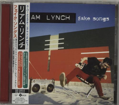 Liam Lynch Fake Songs + Obi CD album (CDLP) Japanese LYHCDFA685433