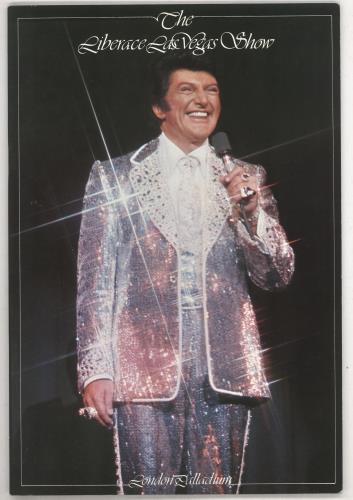 Liberace The Liberace Las Vegas Show - London Palladium tour programme UK LI8TRTH739596