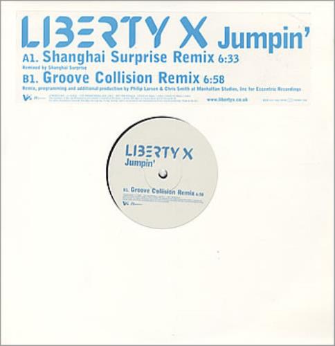Liberty X Jumpin' - Shanghai Surprise Remix 12" vinyl single (12 inch record / Maxi-single) UK LTY12JU258814